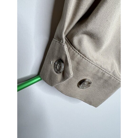 Vtg London Fog Reeves Golf Jacket Men's Size 42R Beige USA Made Granpacore - Picture 8 of 14